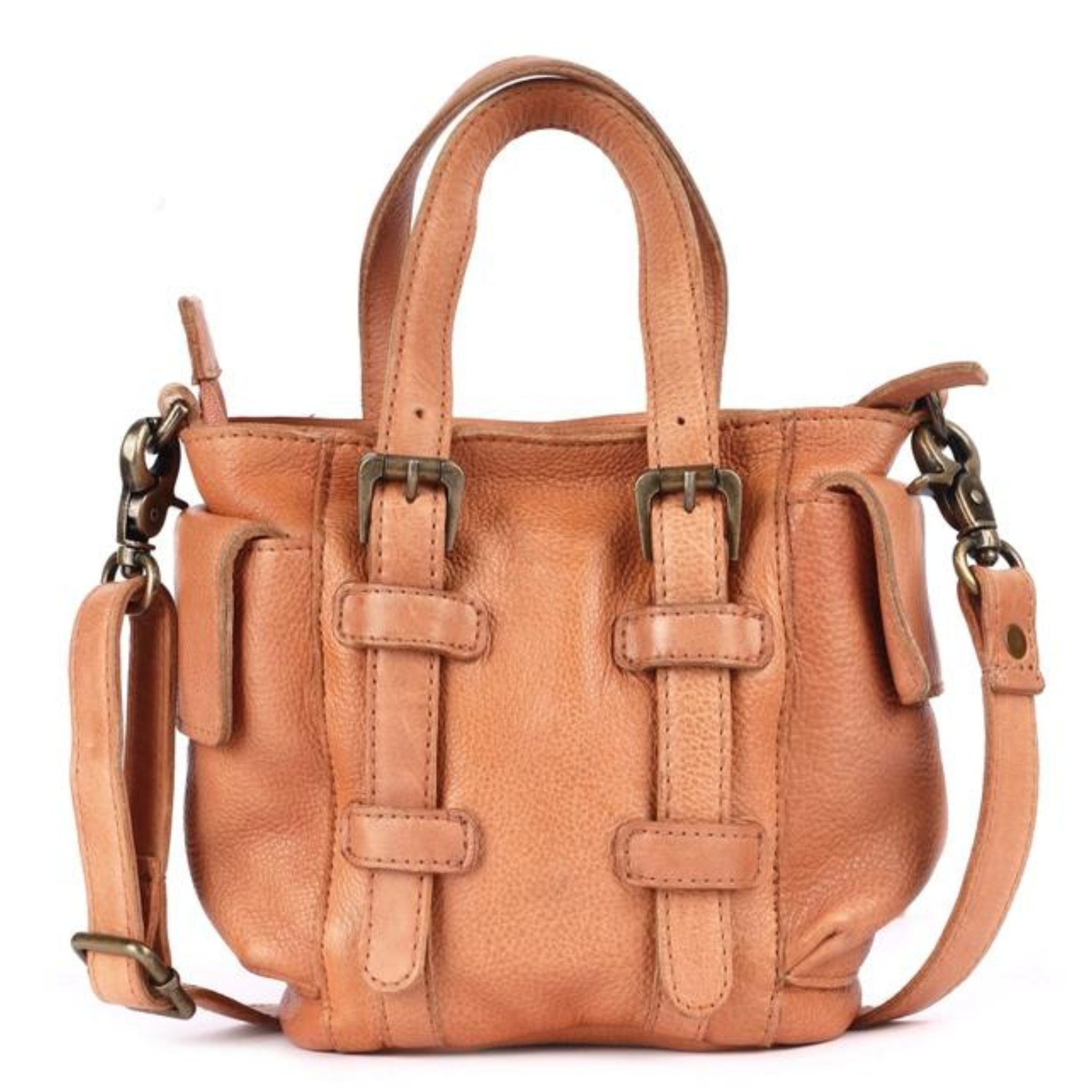 Myles Handcrafted Leather Crossbody Bag