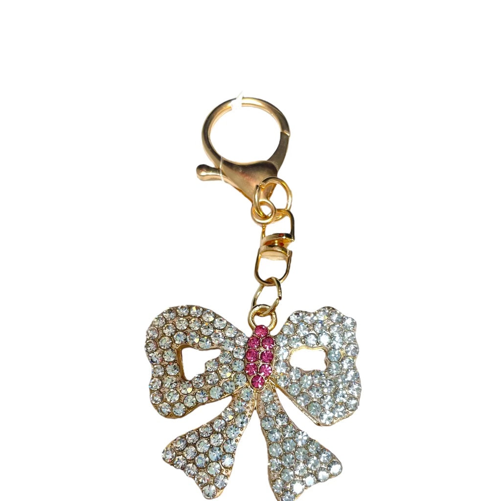 Crystal Bow Keychain / Bag Charm