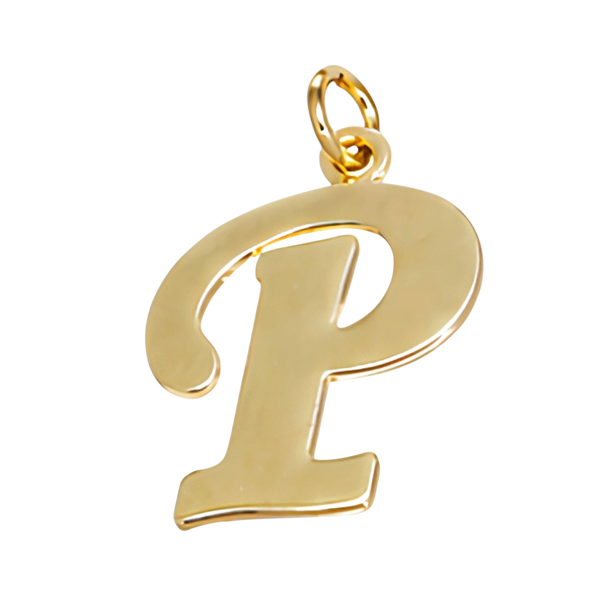 Gold Alphabet Initial Letter Charm