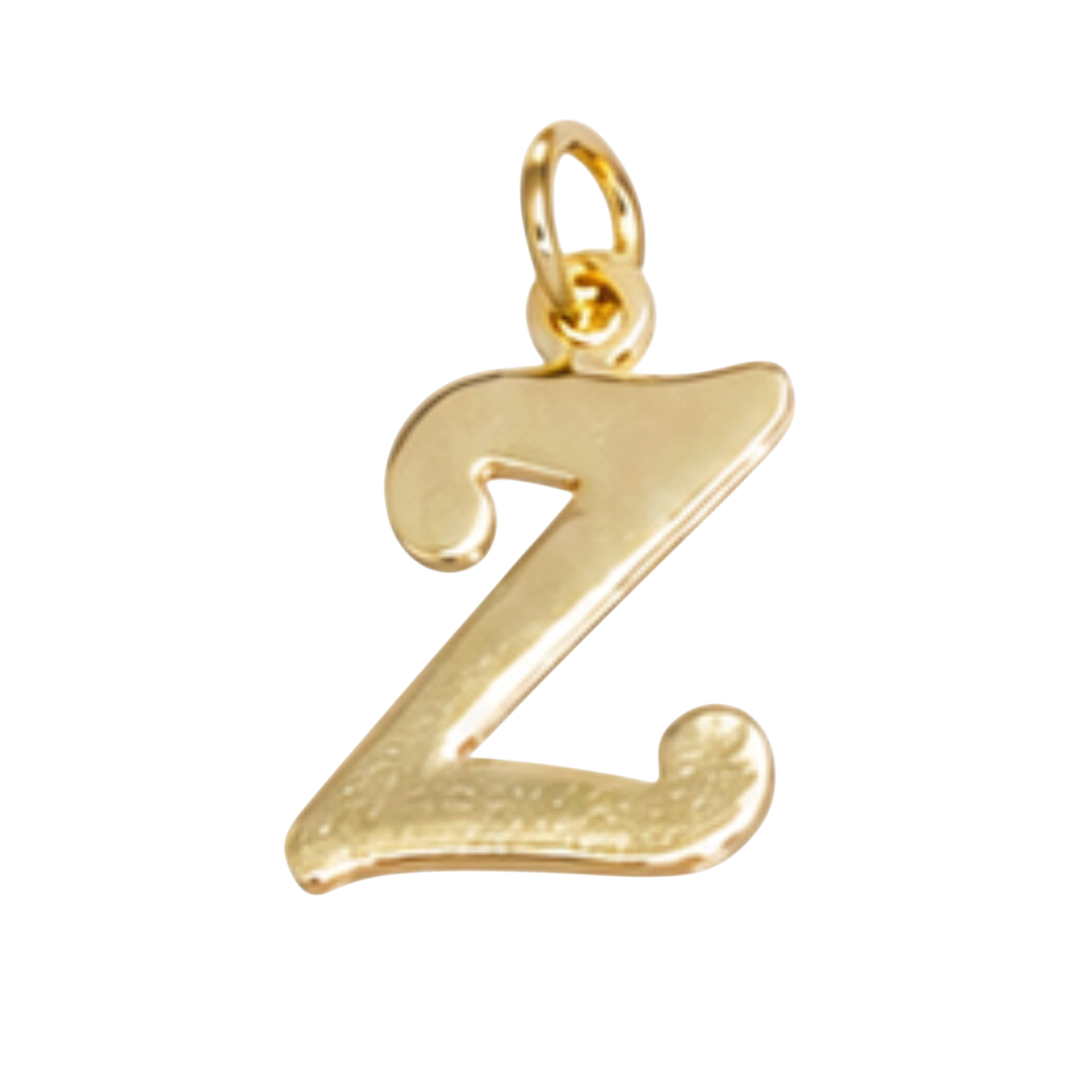 Gold Alphabet Initial Letter Charm