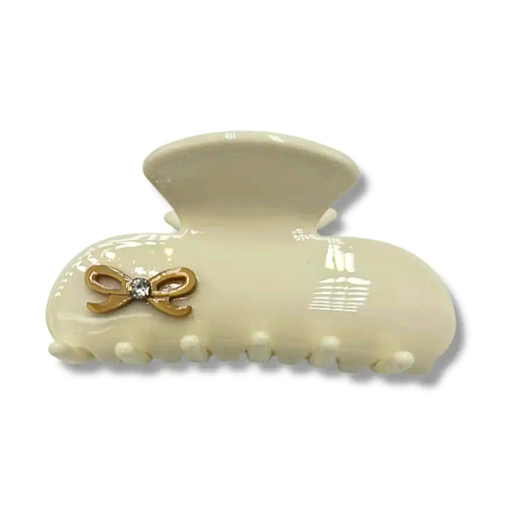 Minimal Bow Claw Hair Clip
