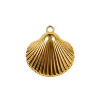 Large Gold Shell