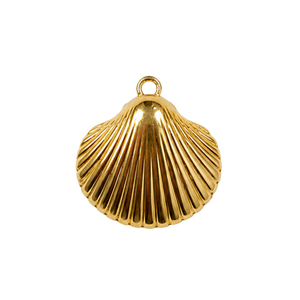 Large Gold Shell