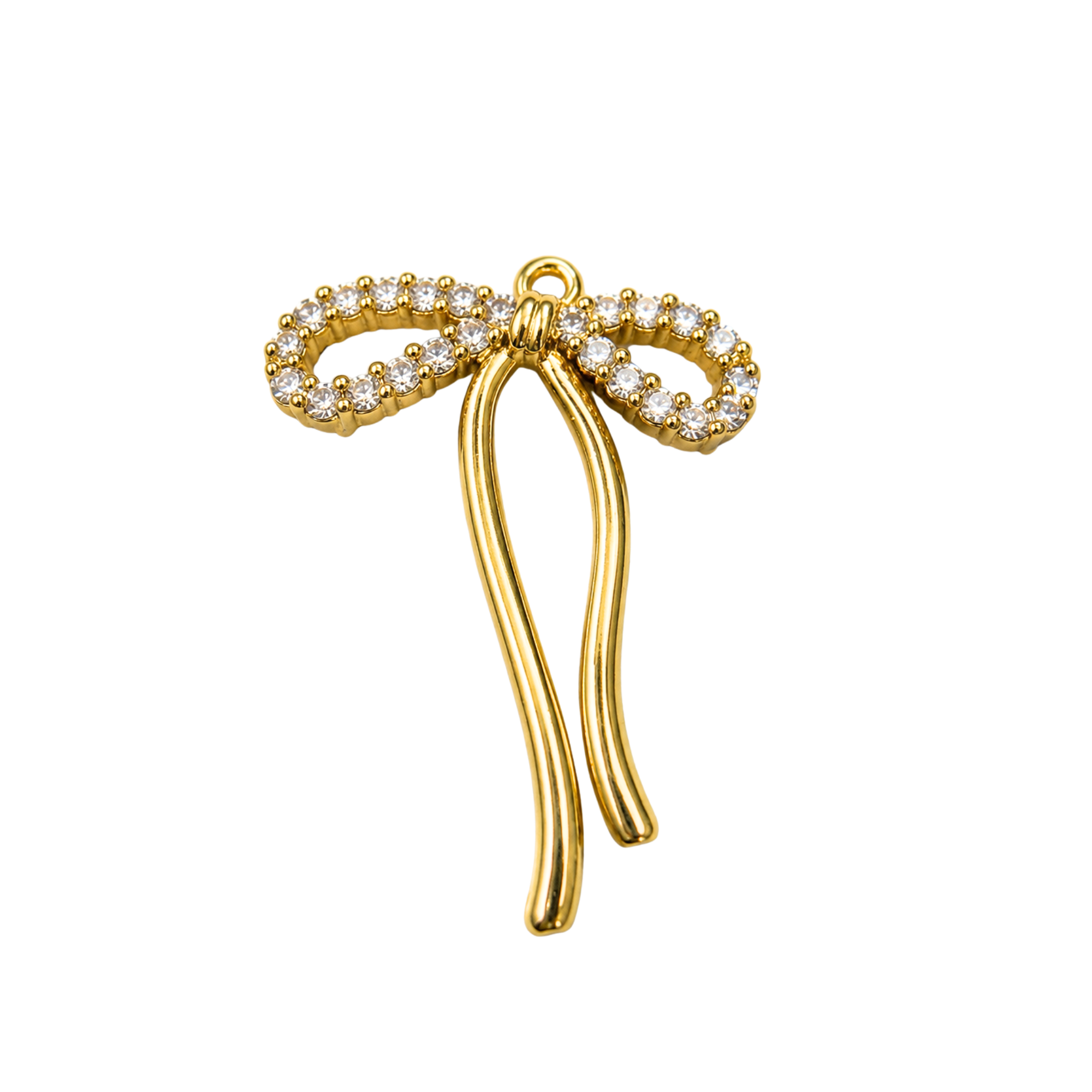 Large Bow Charm