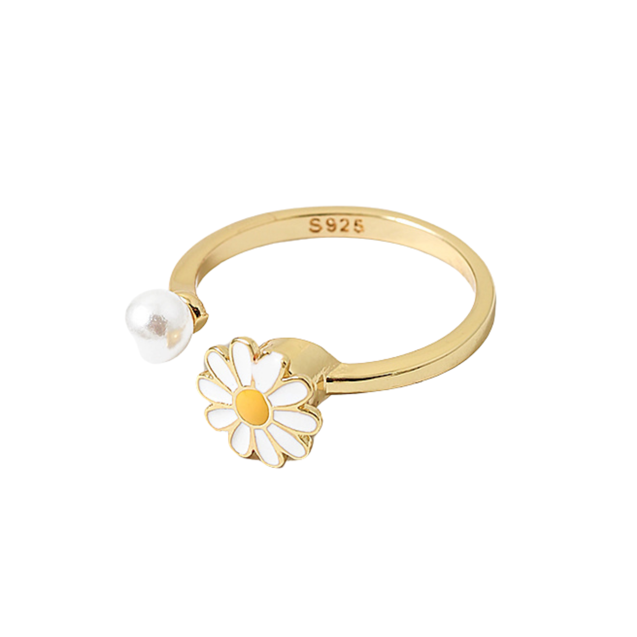 Daisy & Pearl Ring