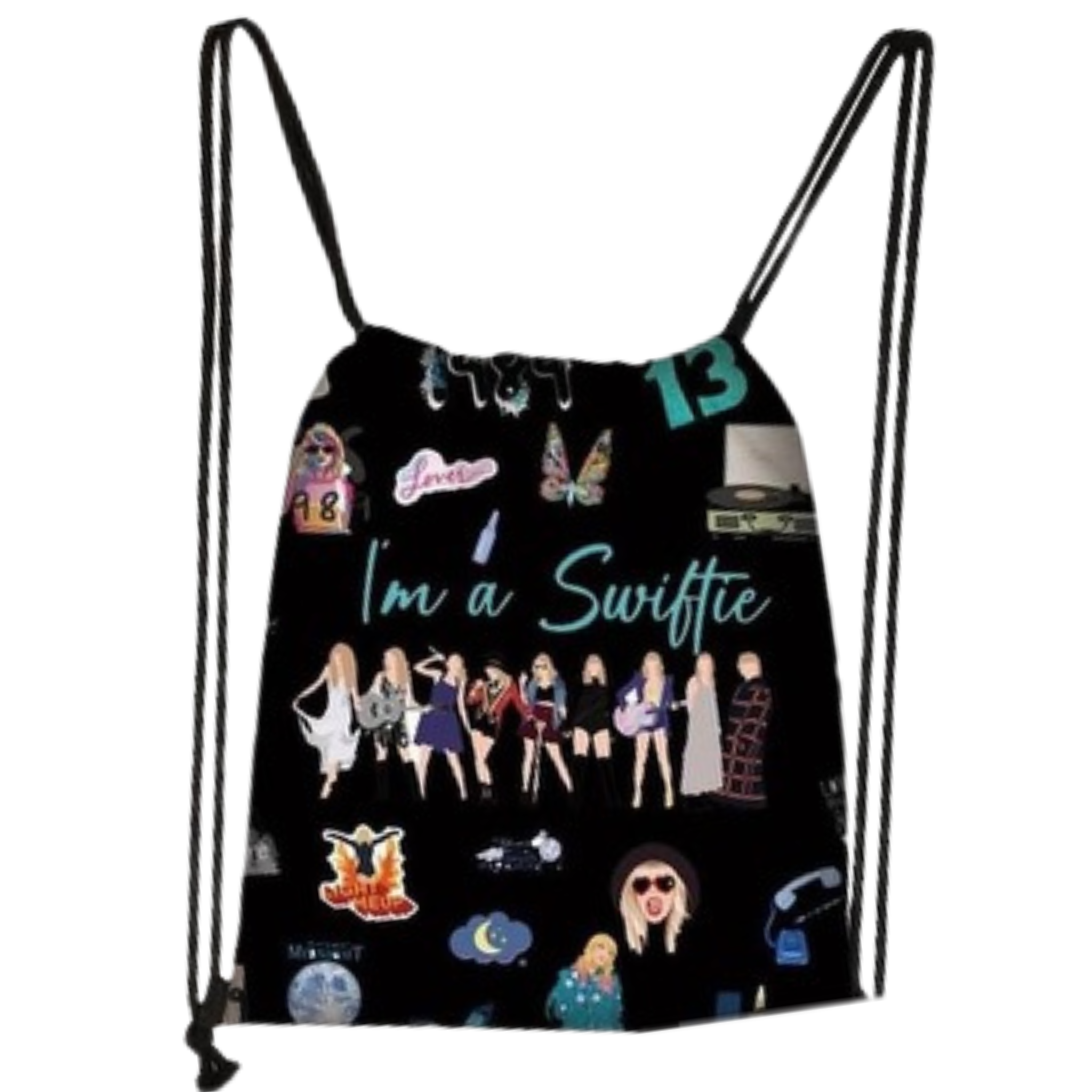 Swiftie Drawstring Backpack