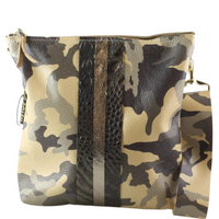 Beige Camo W/ Layered Stripe