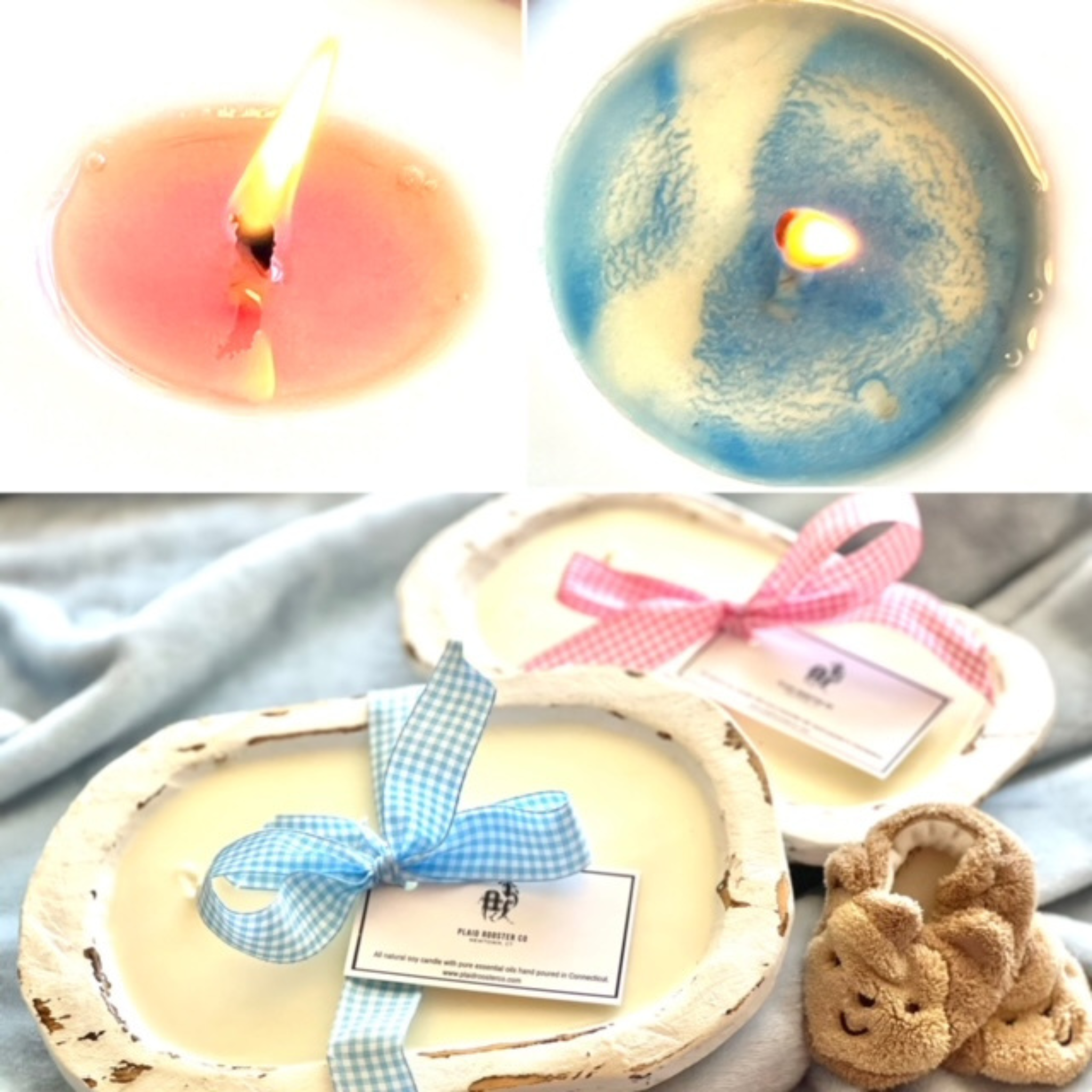 Baby Reveal Candle - Baby powder scent